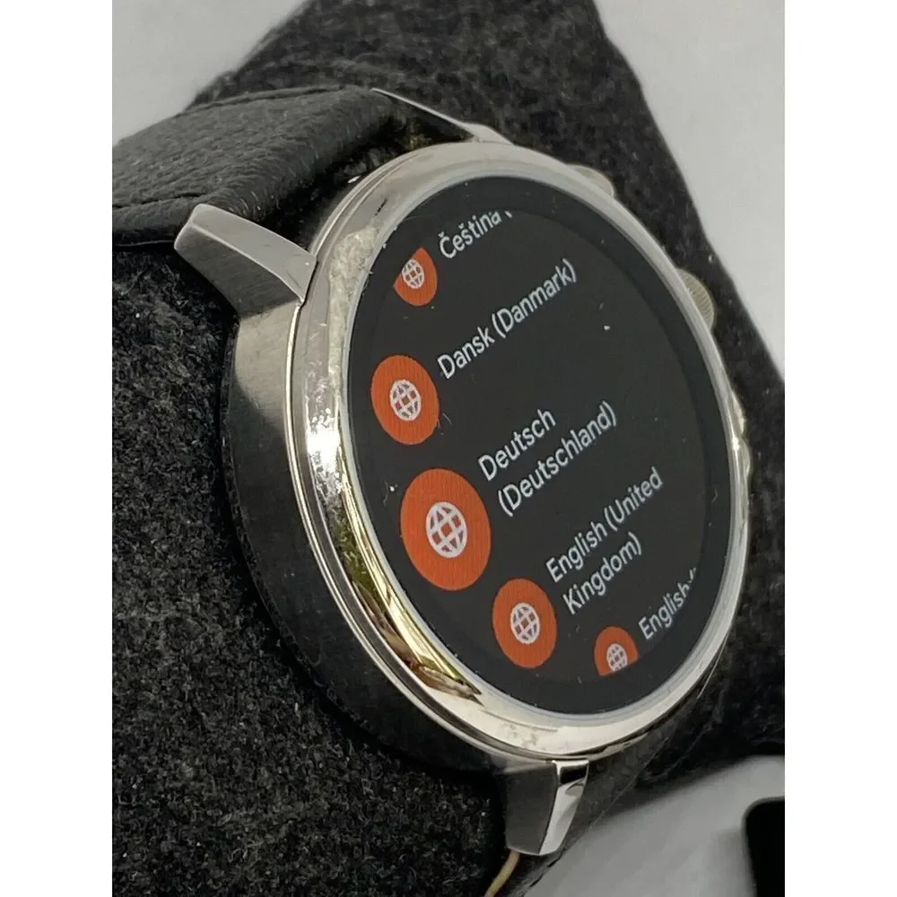 Fossil Gen 4 Authentic Digital Dial Smart Watch Custom Band FTW6017 LT323